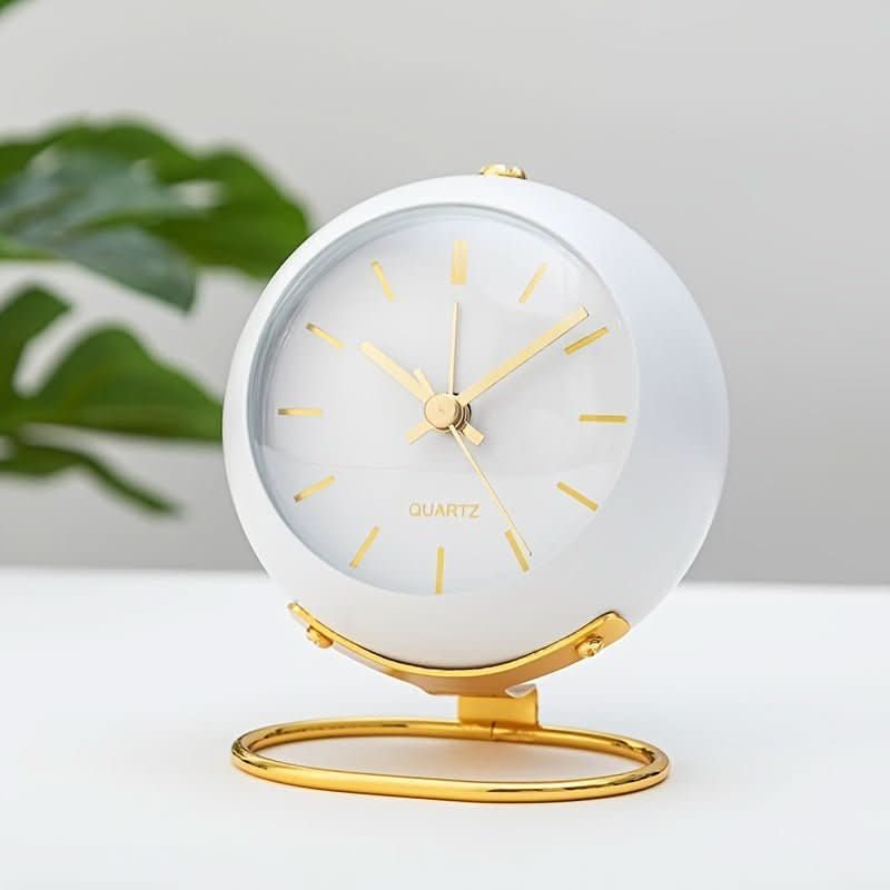 Buzzley – Retro Analog Alarm Clock with Silent Mechanism - Image 7