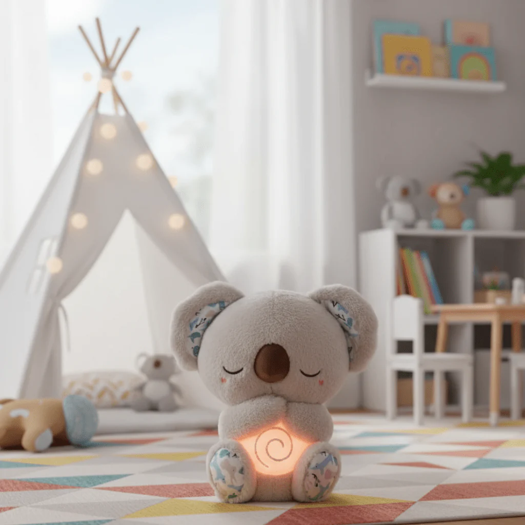 CALMBUDDY – Soothing Koala with Breathing and Heartbeat Function