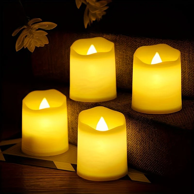 CALMCANDLE – Flameless LED tealights with warm flickering effect for safe ambiance - Image 7
