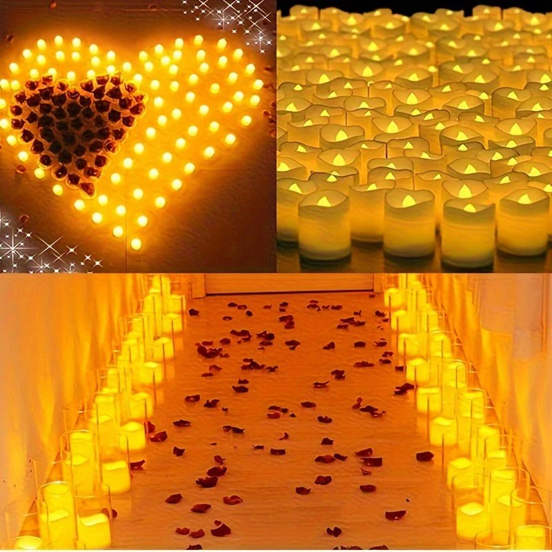 CALMCANDLE – Flameless LED tealights with warm flickering effect for safe ambiance - Image 9