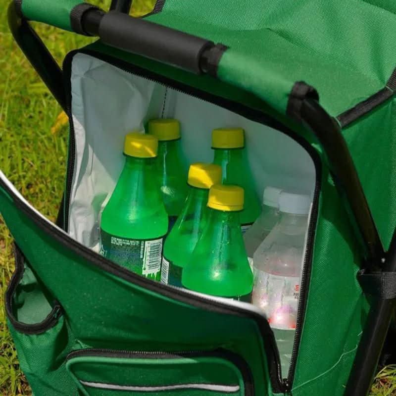 CAMOCHAIR PACK - 3-in-1 camouflage rucksack with folding chair & cooler compartment - Image 12