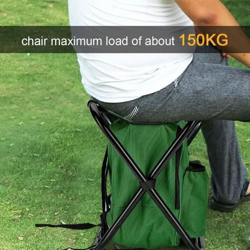 CAMOCHAIR PACK - 3-in-1 camouflage rucksack with folding chair & cooler compartment - Image 18