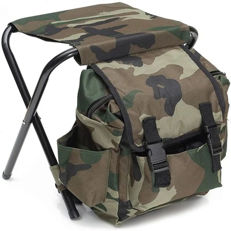 CAMOCHAIR PACK - 3-in-1 camouflage rucksack with folding chair & cooler compartment - Image 19