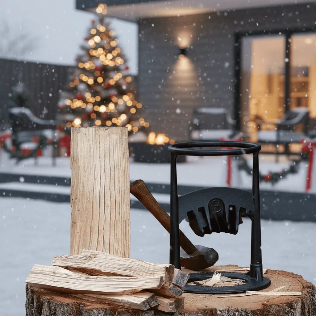 CAMPCHOP – Safe manual firewood splitter for easy & mobile wood splitting - Image 3