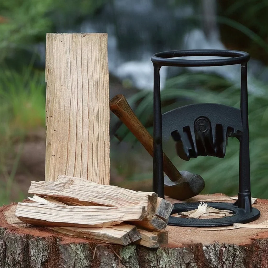 CAMPCHOP – Safe manual firewood splitter for easy & mobile wood splitting - Image 9