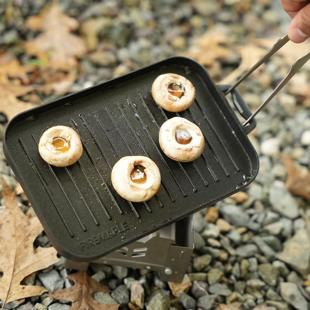 CAMPMASTER – Small Grill Plate Set for Portable Outdoor Cooking - Image 4