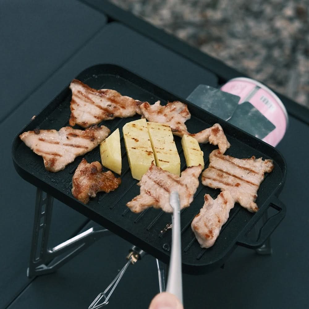 CAMPMASTER – Small Grill Plate Set for Portable Outdoor Cooking - Image 7