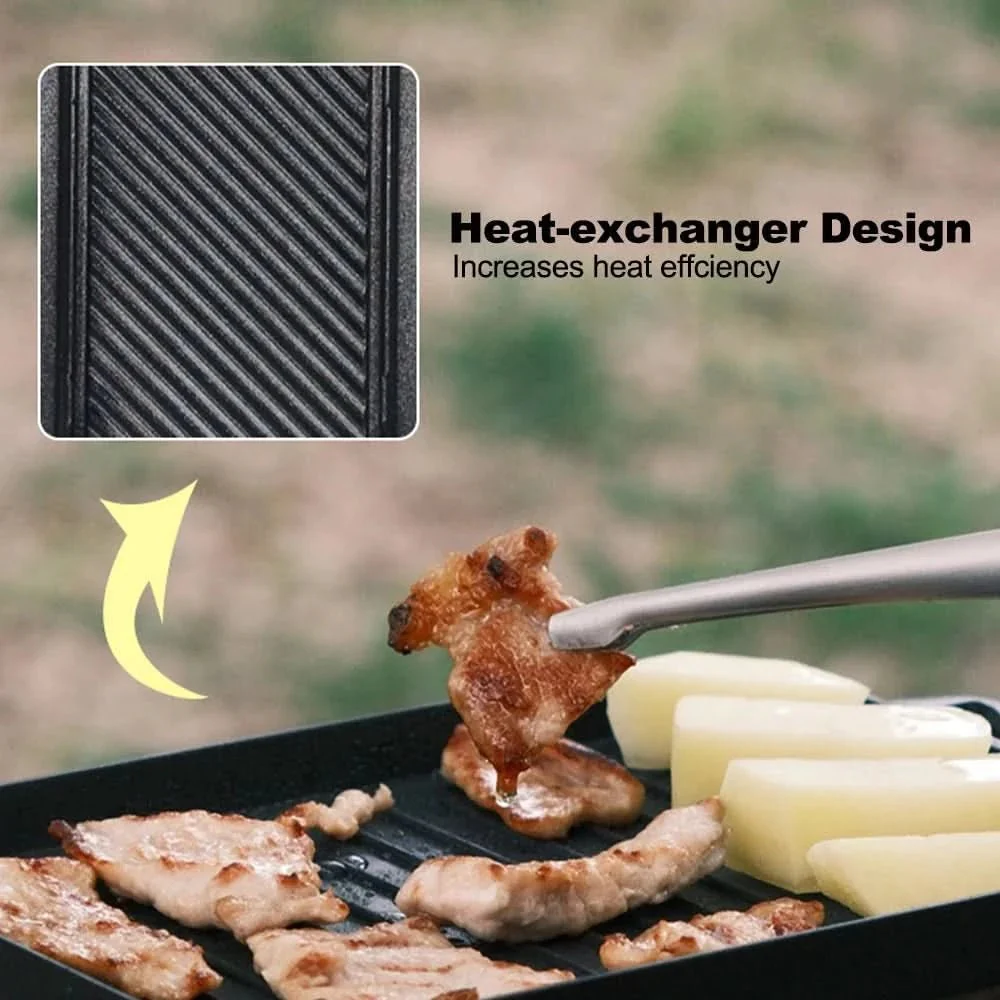 CAMPMASTER – Small Grill Plate Set for Portable Outdoor Cooking - Image 9