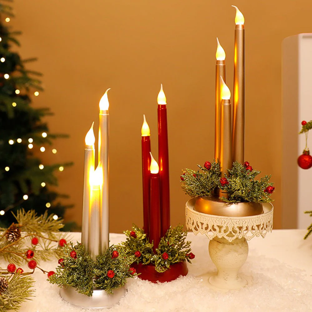CANDLEX – Flameless LED Christmas Candles with Realistic Flickering Light - Image 9