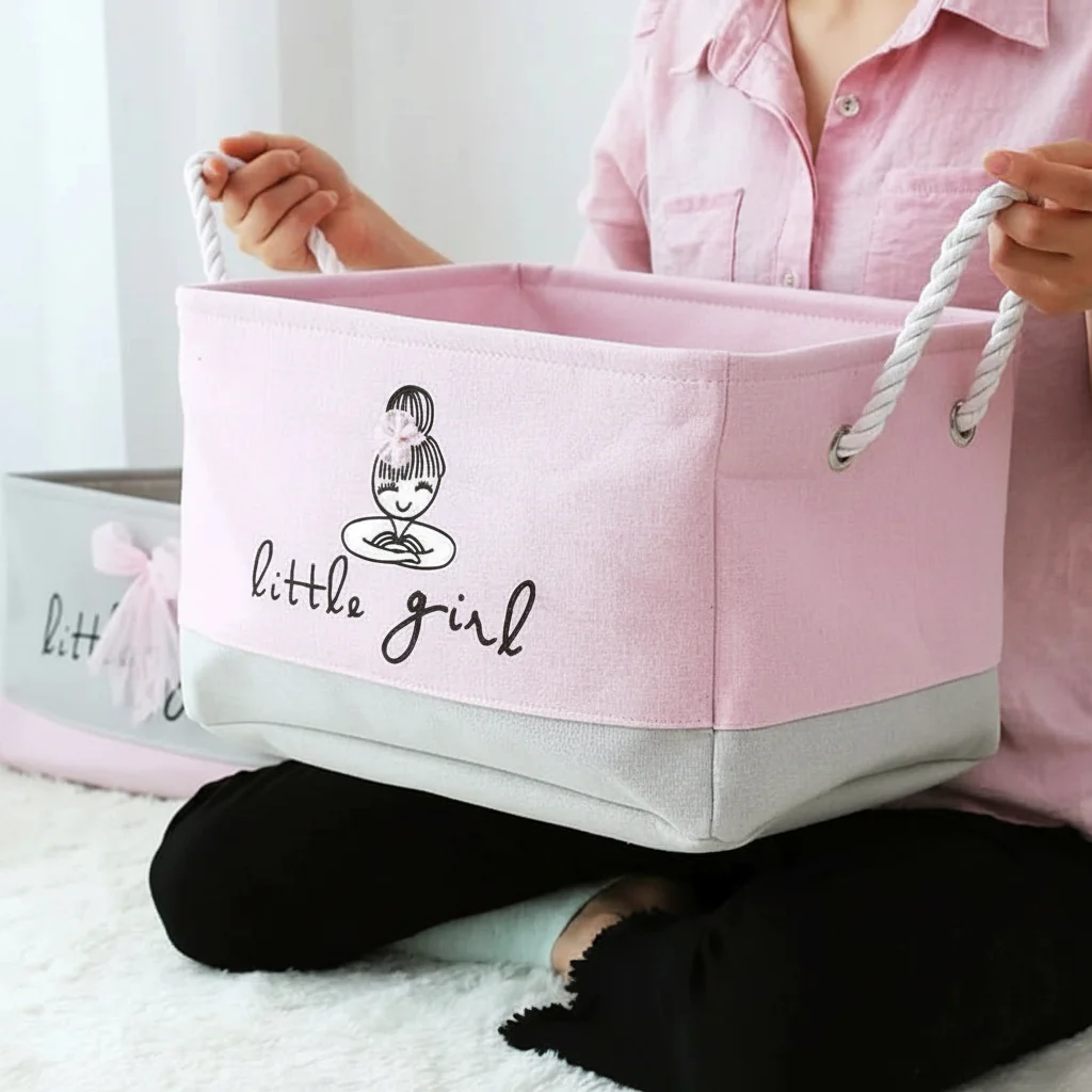 CANVABOX – Foldable Storage Basket for Children's Room Organization - Image 3