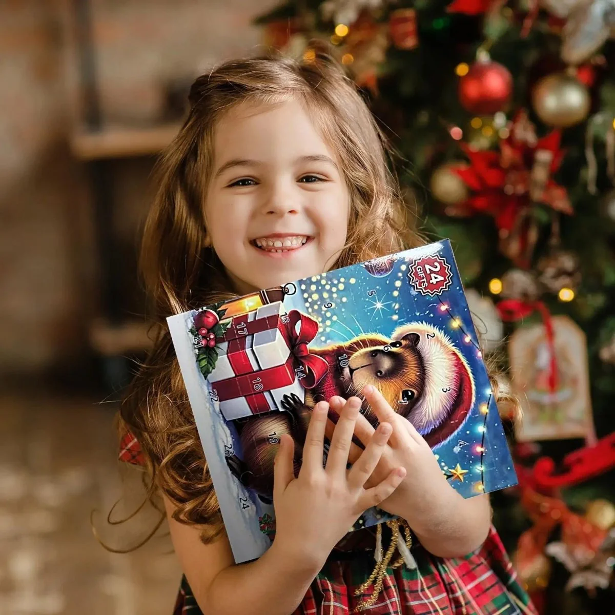 CAPYSMILE 2025 – Cute Christmas Countdown Calendar for Children - Image 3