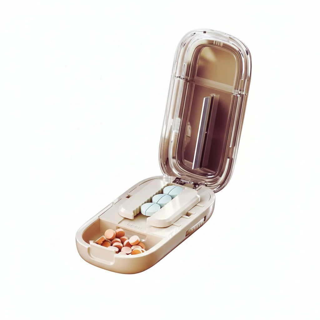 CAREEDGE – Safe Pill Cutter with Invisible Storage Box - Image 10