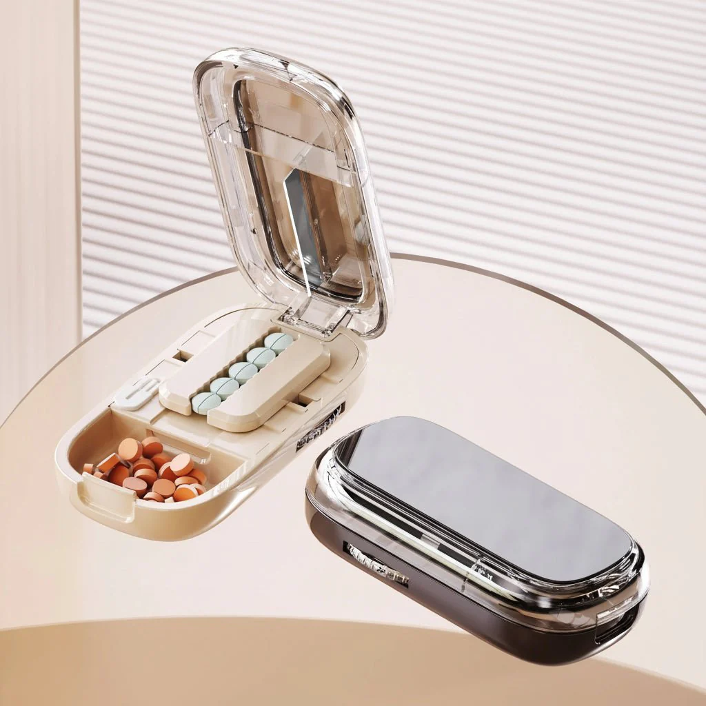 CAREEDGE – Safe Pill Cutter with Invisible Storage Box - Image 4