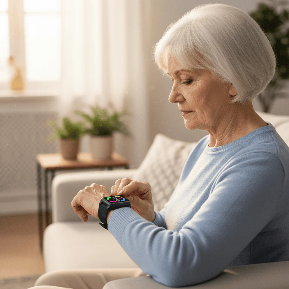 CARELINK – GPS smartwatch for seniors with fall detection & SOS button - Image 2