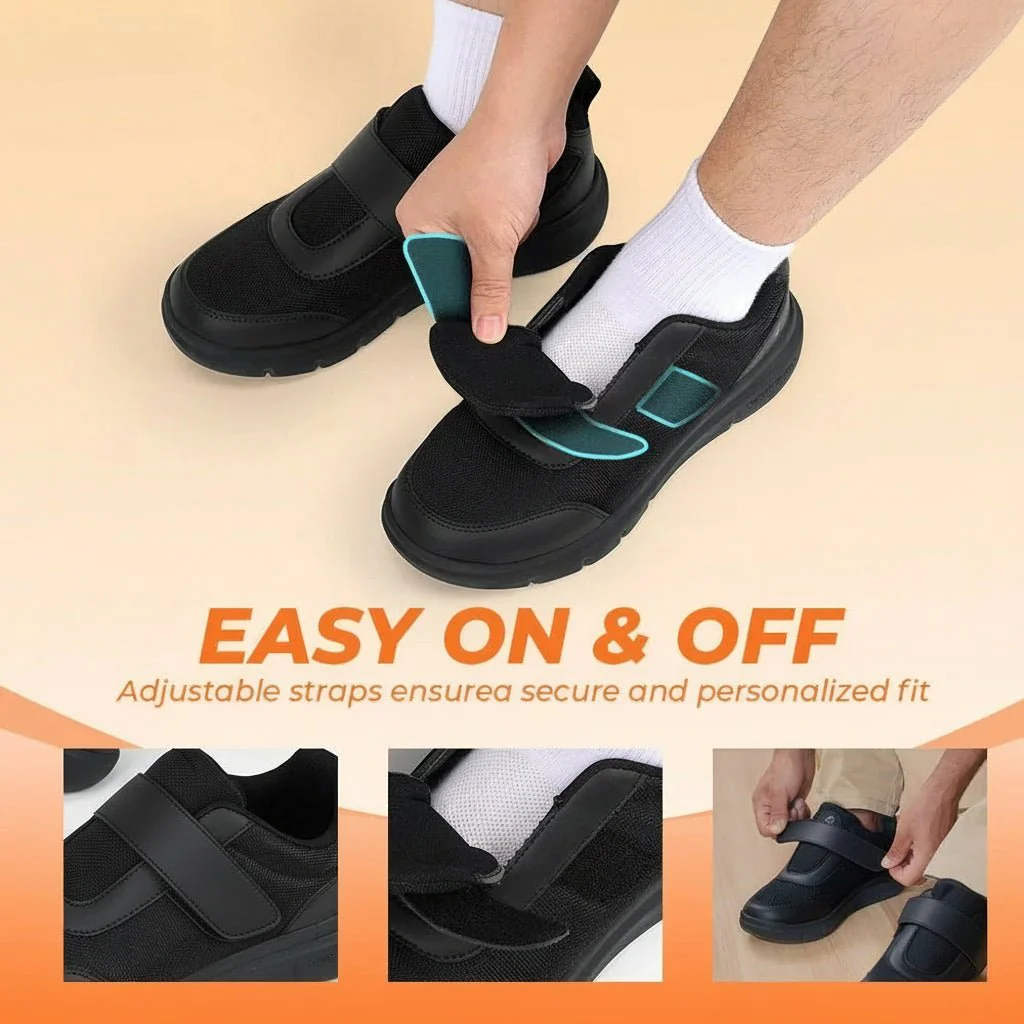 CAREMAN – Extra wide diabetic shoes for men with gentle orthopedic comfort - Image 4