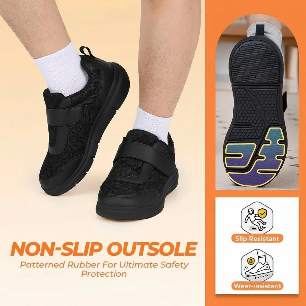 CAREMAN – Extra wide diabetic shoes for men with gentle orthopedic comfort - Image 5
