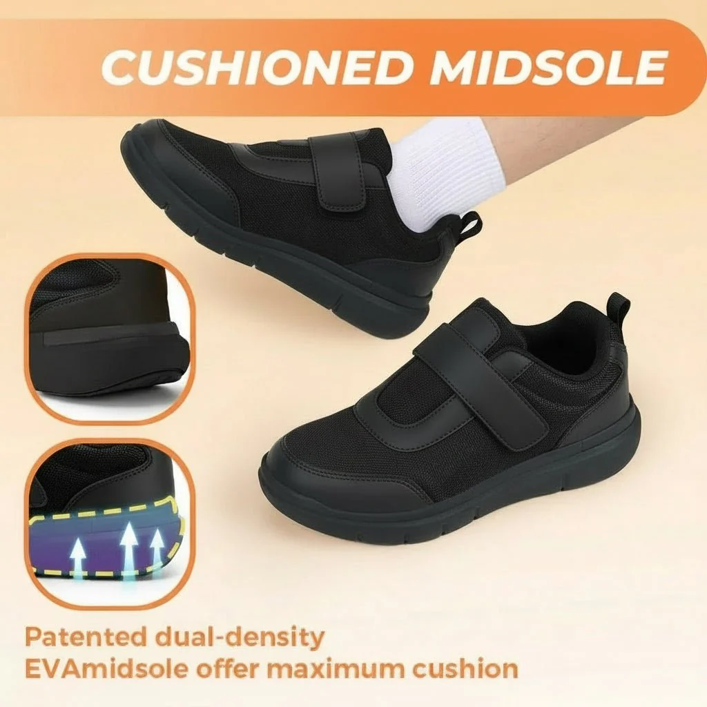 CAREMAN – Extra wide diabetic shoes for men with gentle orthopedic comfort - Image 7