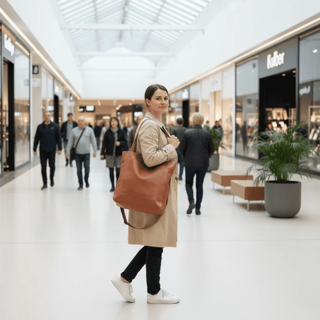 CARMÉ – Durable Shoulder Bag Made of Soft Artificial Leather - Image 2