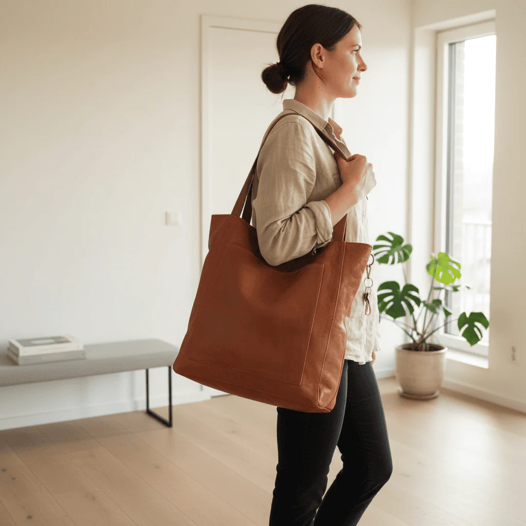 CARMÉ – Durable Shoulder Bag Made of Soft Artificial Leather - Image 3