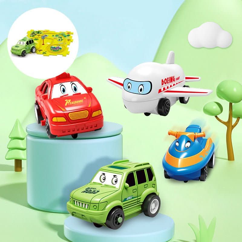 CarPuzzle - Creative race track puzzle with car for action-packed fun - Image 2