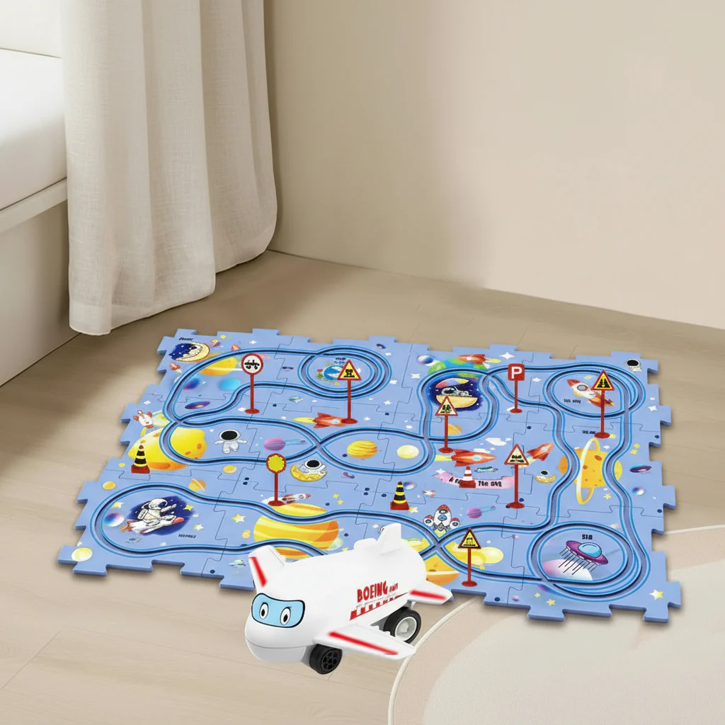 CarPuzzle - Creative race track puzzle with car for action-packed fun - Image 7