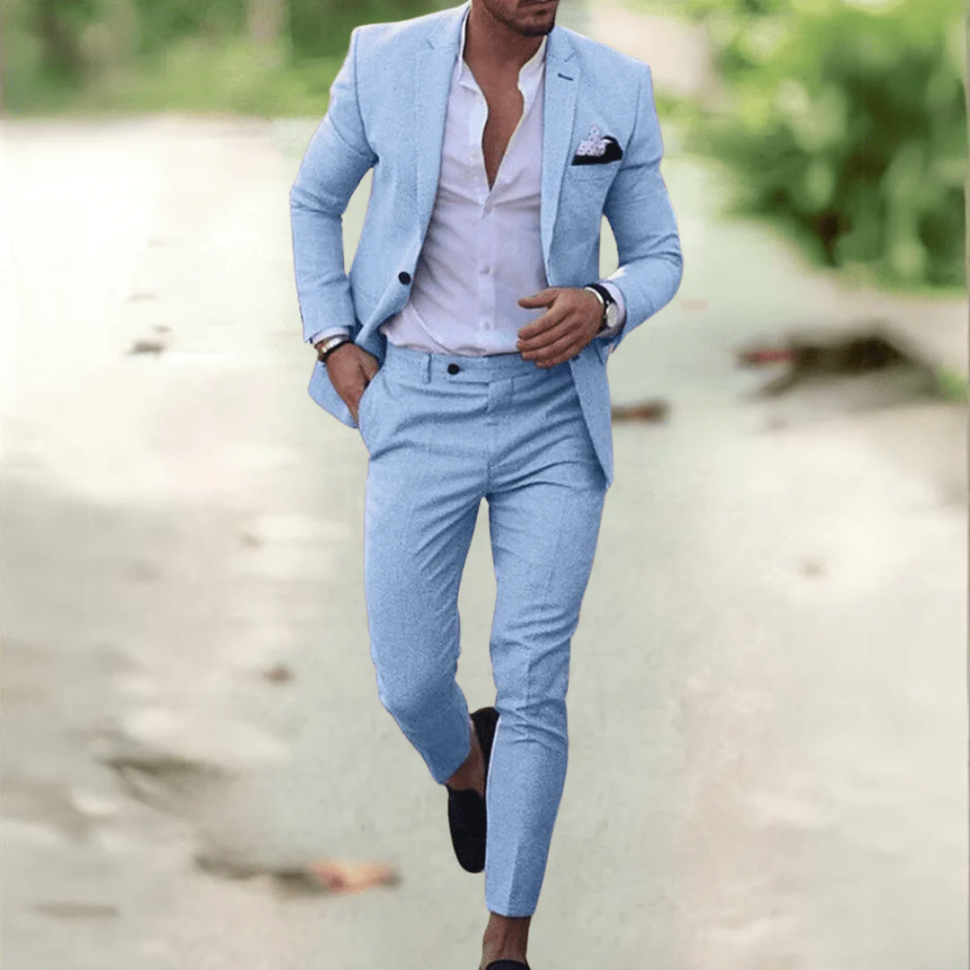 Carvelli Suit – Elegant Men's Suit Set in Slim Fit for Business & Events - Image 5