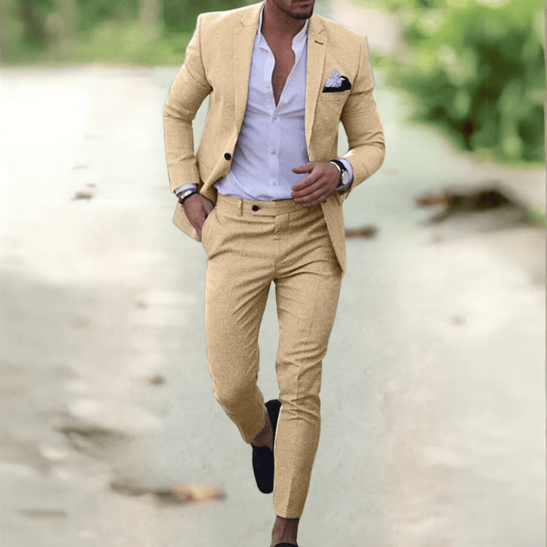 Carvelli Suit – Elegant Men's Suit Set in Slim Fit for Business & Events - Image 6