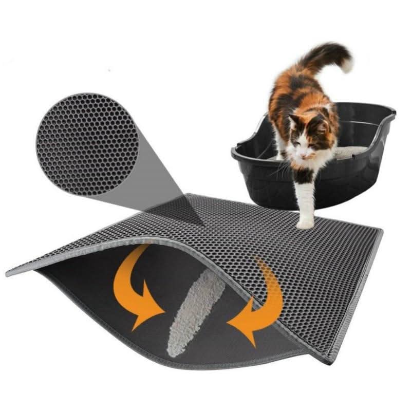 CATGRAINGUARD - Non-slip mat against cat litter with waterproof underside - Image 5