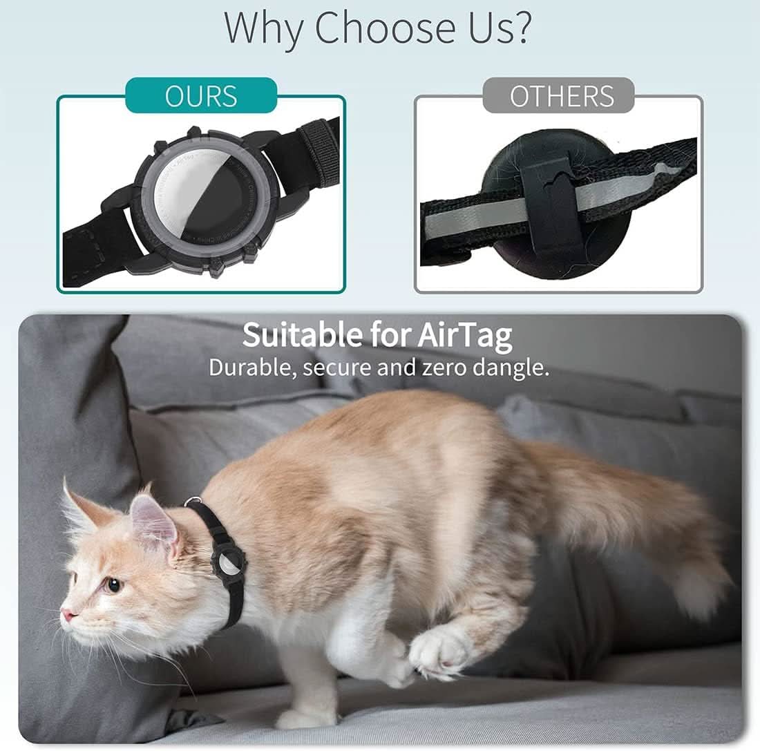 CATGUARD – GPS Collar for Cats with Reflective Design - Image 5