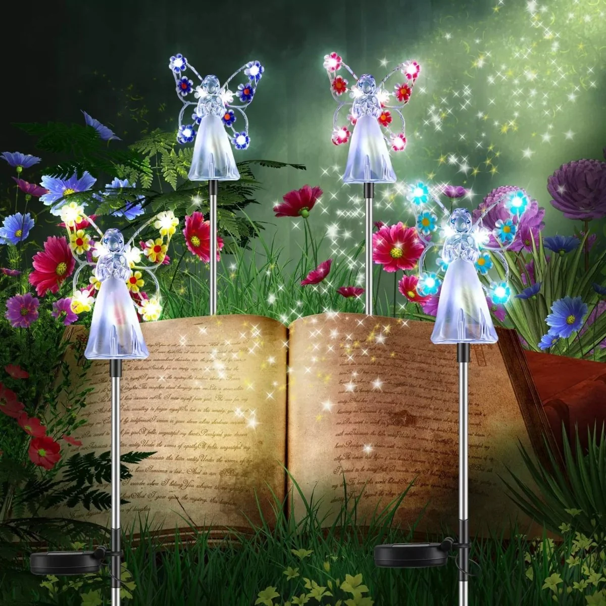 CELESTIALRAY – Solar LED Angel Garden Light for peaceful outdoor decoration - Image 4