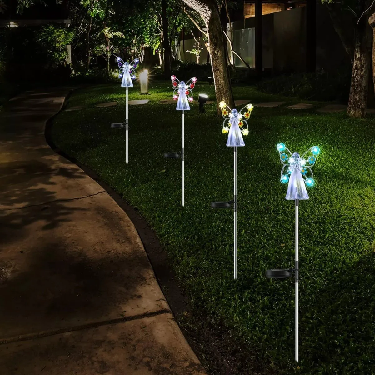 CELESTIALRAY – Solar LED Angel Garden Light for peaceful outdoor decoration - Image 6