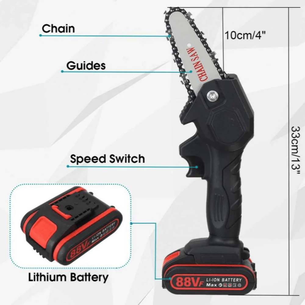 CHAINCUT PRO - Electric cordless chainsaw for fast & efficient work - Image 3