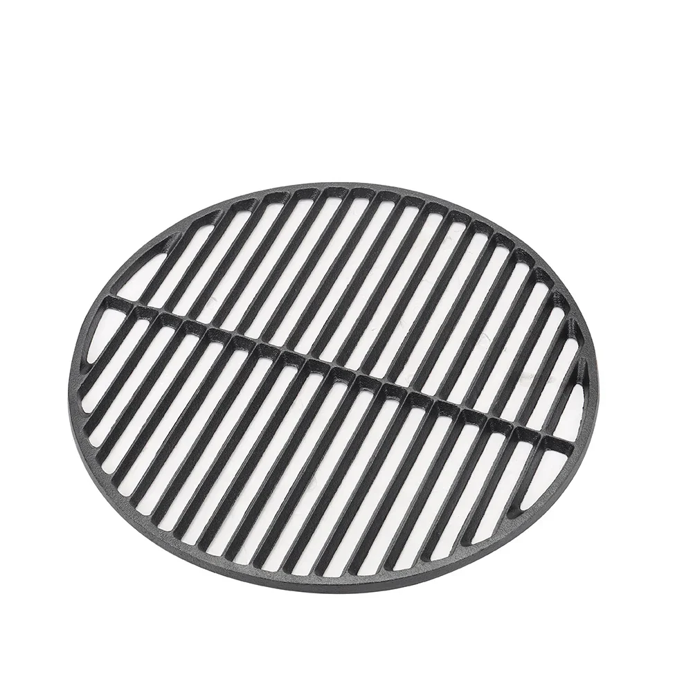 CHARCROWN – Round Cast Iron BBQ Searing Grill Rack - Image 6