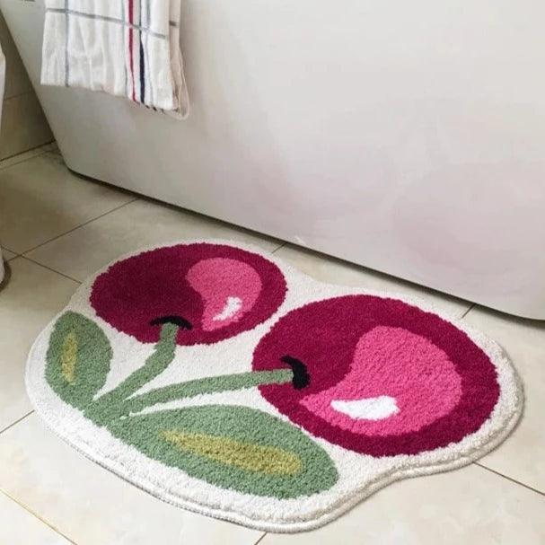 CHERRYNEST – Cozy, Non-Slip Cherry Bath Mat for Daily Comfort - Image 7