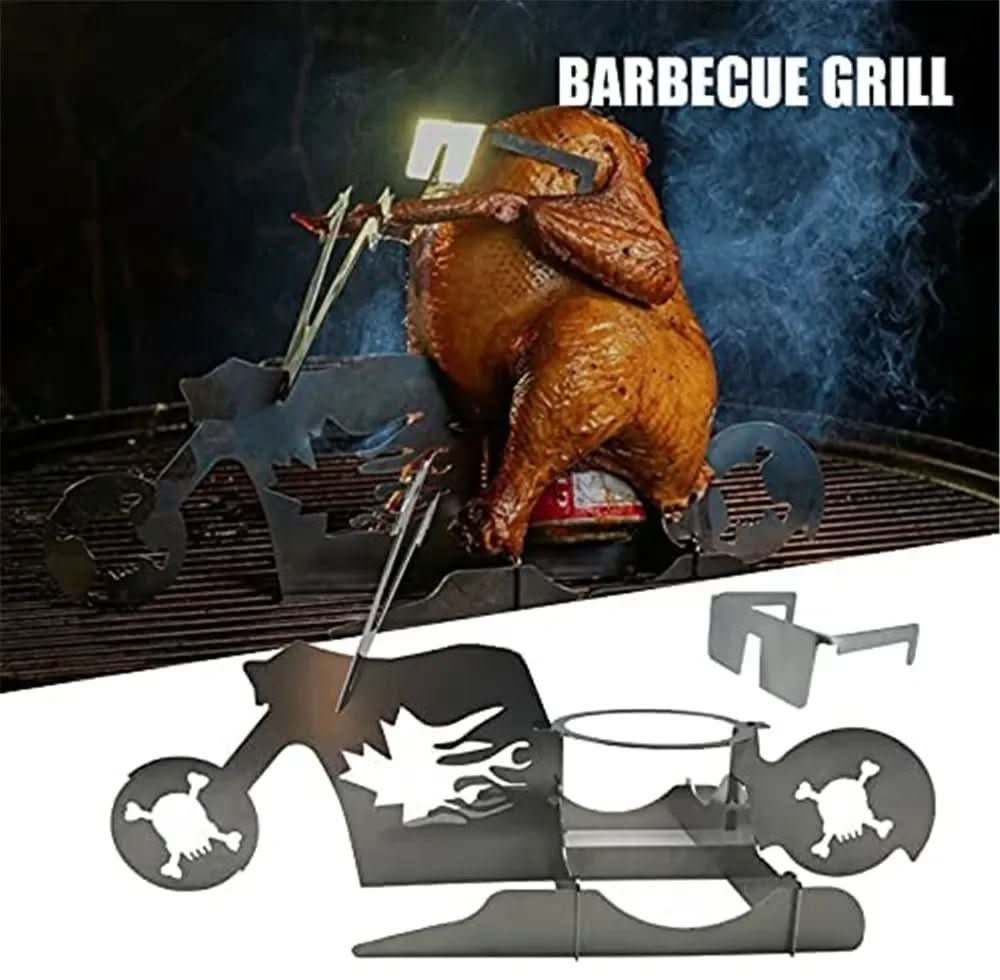 ChickenMaster Rack - stainless steel chicken rack for juicy grilling pleasure - Image 4