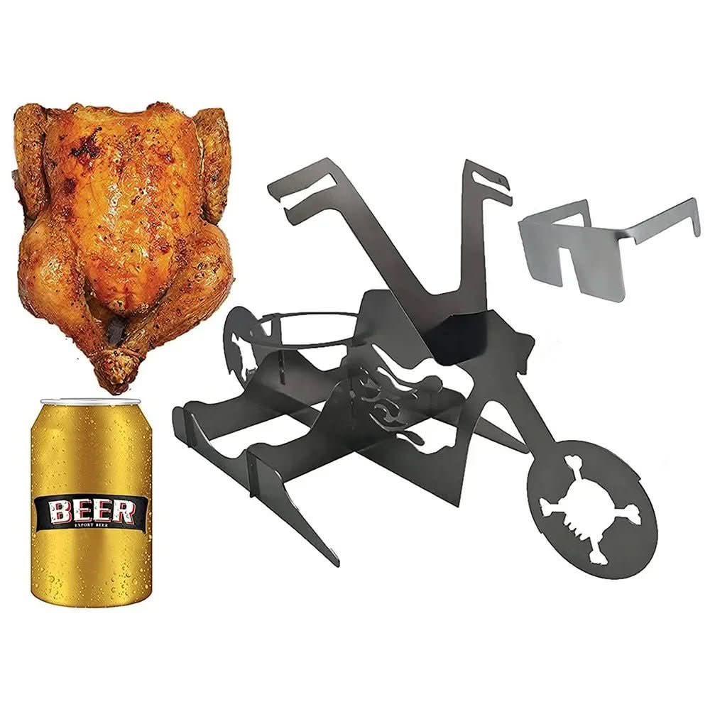 ChickenMaster Rack - stainless steel chicken rack for juicy grilling pleasure - Image 5