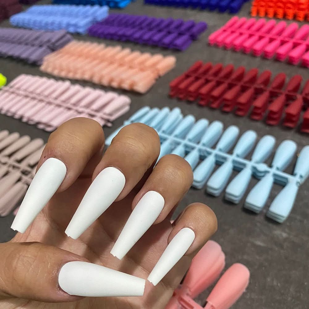 ChicNails Matte Press-On Nails - Elegant artificial nails in 13 colours - Image 7