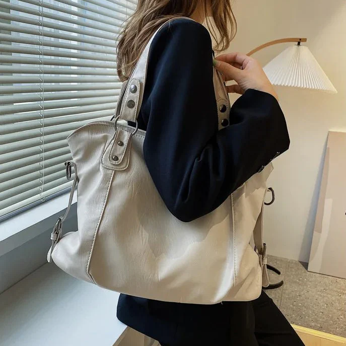 CHICNOVA – Women's Tote Bag with Soft Faux Leather Feel and Practical Multiple Compartments - Image 3