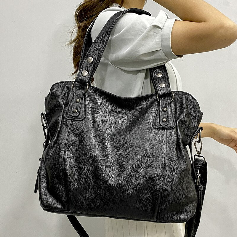 CHICNOVA – Women's Tote Bag with Soft Faux Leather Feel and Practical Multiple Compartments - Image 5