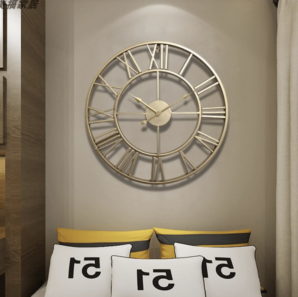 CHRONORA – Skeleton Wall Clock Made of Wrought Iron with Silent Movement - Image 4