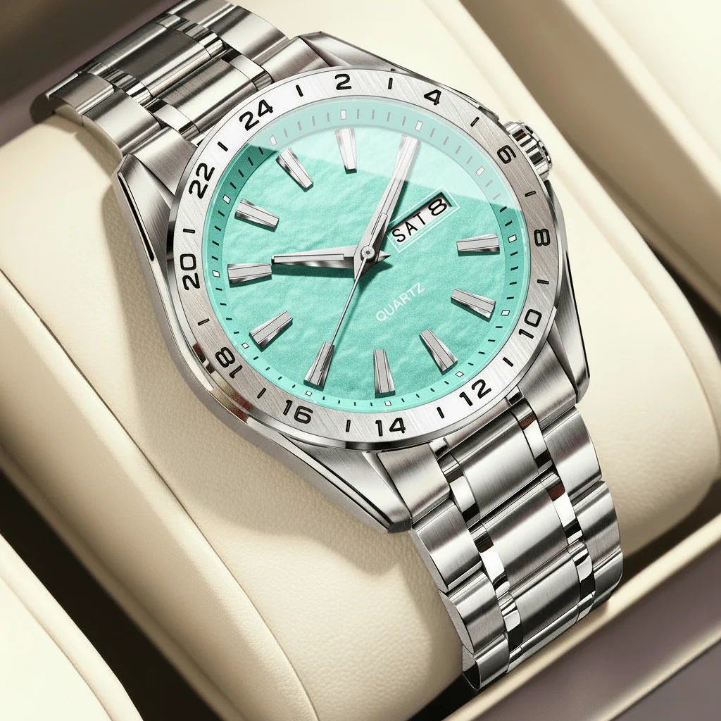 CHRONOSTEEL – Premium men's sports watch with luminous display - Image 10