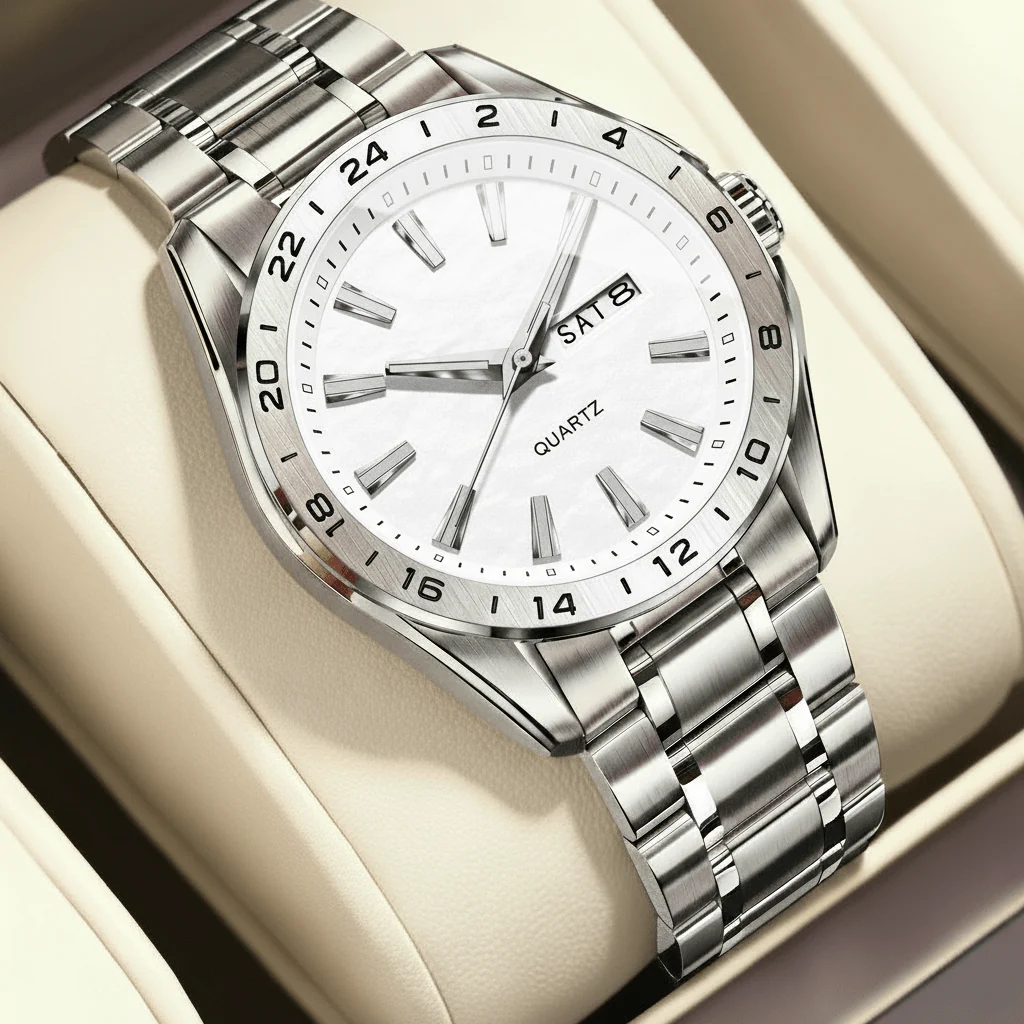 CHRONOSTEEL – Premium men's sports watch with luminous display - Image 9