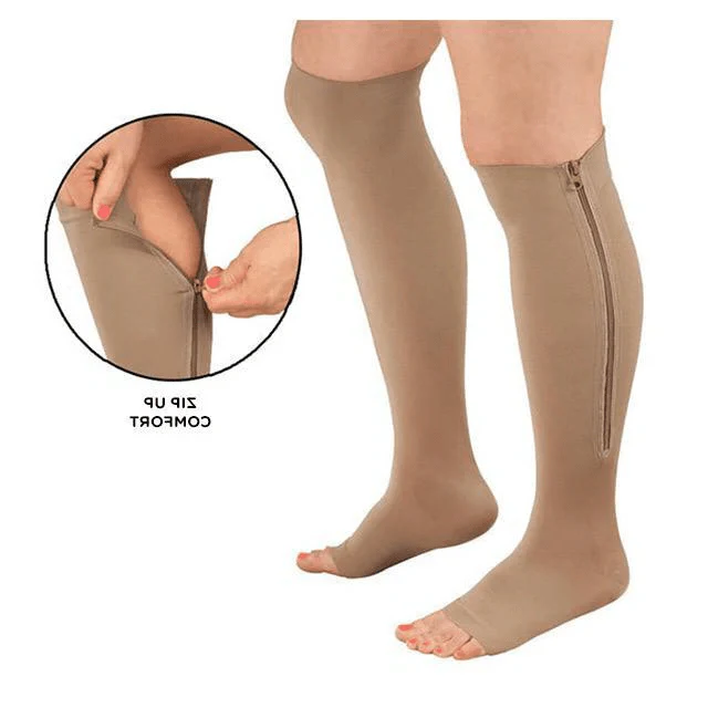 CIRCULARELIEF – Compression Socks with Zipper for Support and Relief - Image 10
