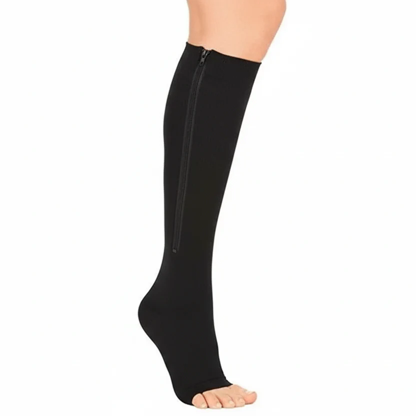 CIRCULARELIEF – Compression Socks with Zipper for Support and Relief - Image 12