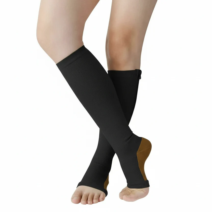 CIRCULARELIEF – Compression Socks with Zipper for Support and Relief - Image 4