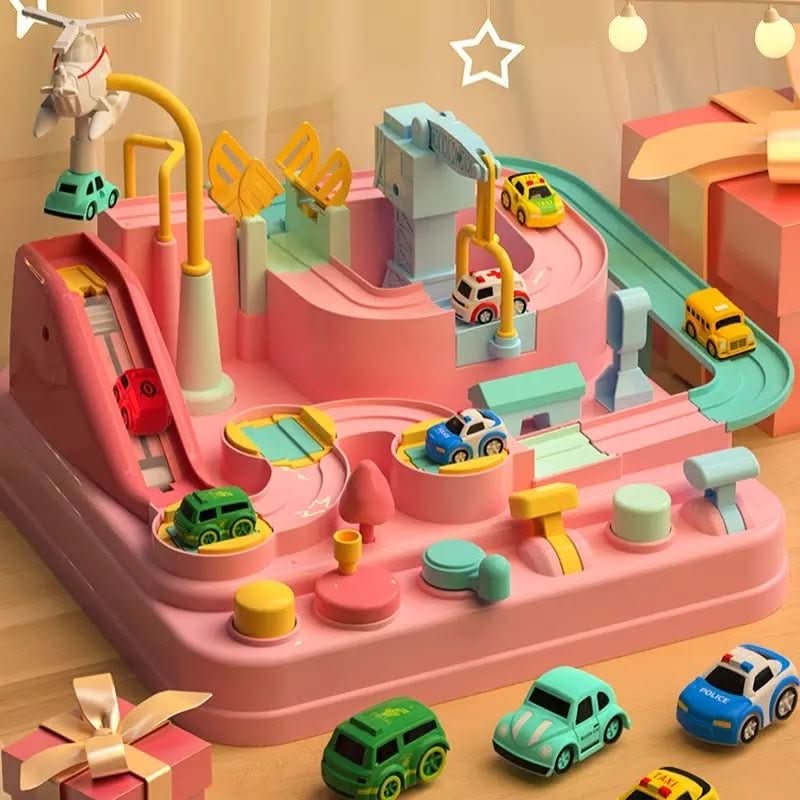CityAdventure - Interactive city playset with cars & helicopter for children aged 3+ - Image 3
