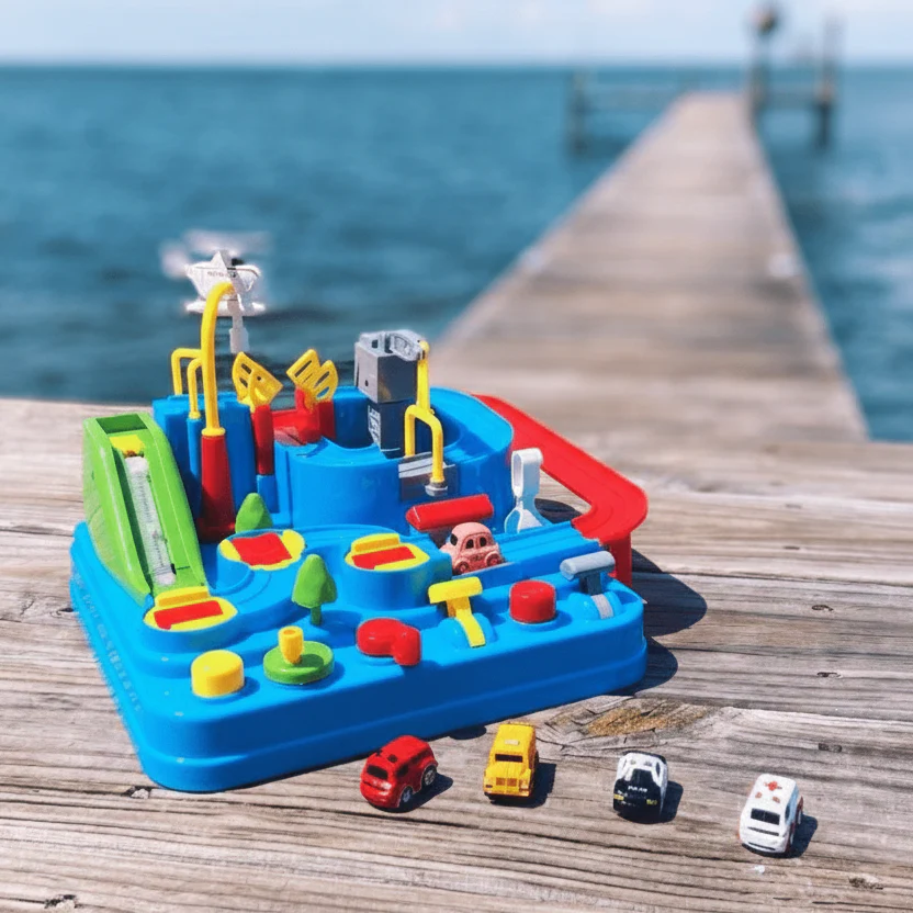CityAdventure - Interactive city playset with cars & helicopter for children aged 3+ - Image 5