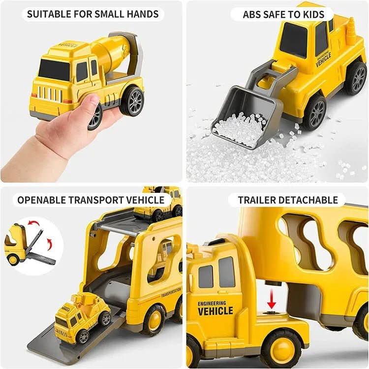 CityMover Toy City Transporter – Transporter with Light, Sound & Storage (incl. Cars, from 3 years) - Image 8