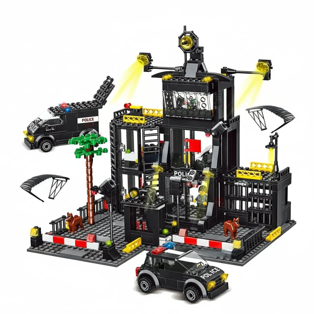 CITYPATROL – City Police Station with Officers and Accessories - Image 10