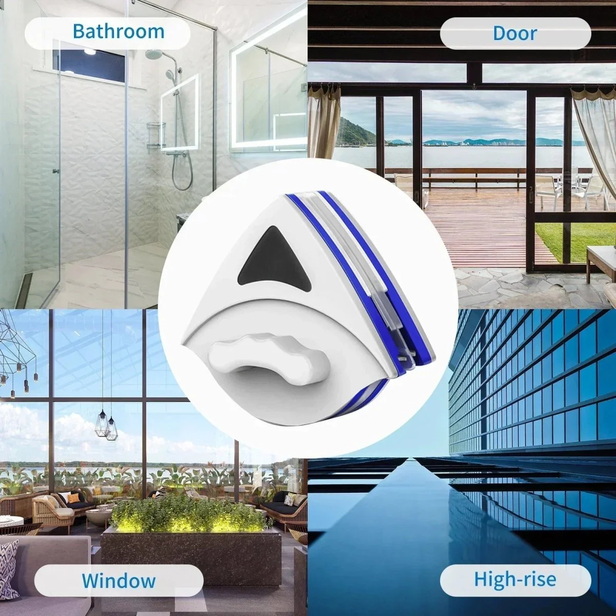 CLARIPANE – Magnetic double-sided glass cleaner for effortless window care - Image 6
